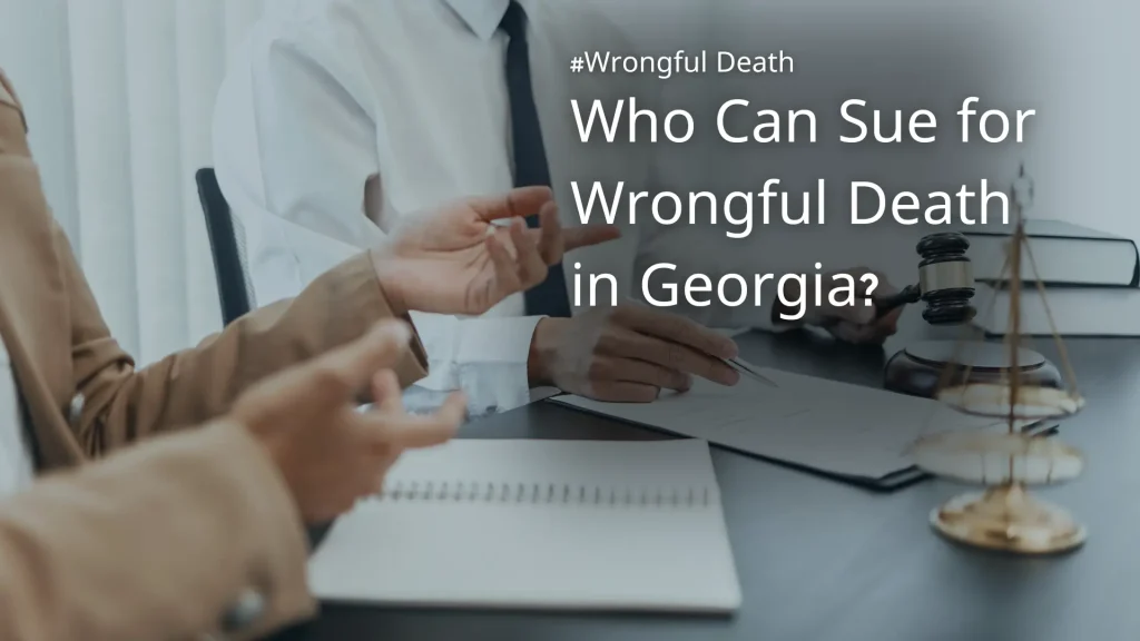 Who can sue for wrongful death in georgia_ image