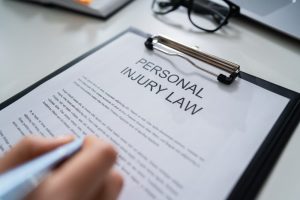 personal injury law form