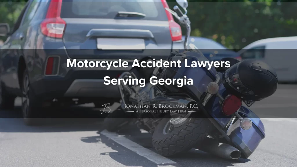 Motorcycle accident lawyers serving georgia