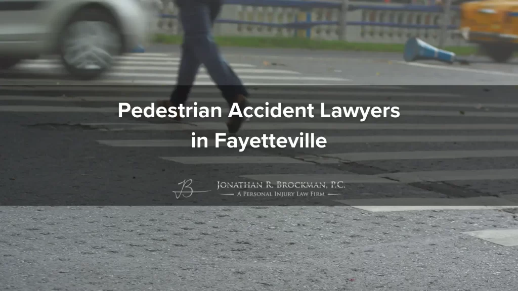 Pedestrian accident lawyers in fayetteville